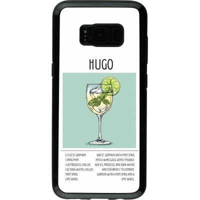 Coque Samsung Galaxy S8 - Hybrid Armor noir Cocktail recette Hugo