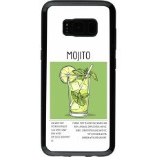 Coque Samsung Galaxy S8 - Hybrid Armor noir Cocktail recette Mojito