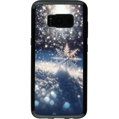 Coque Samsung Galaxy S8 - Hybrid Armor noir Flocon Solaire Éclat