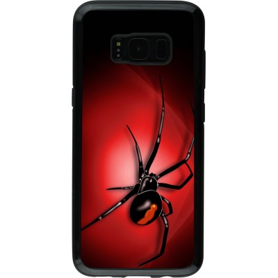 Coque Samsung Galaxy S8 - Hybrid Armor noir Halloween 2023 spider black widow