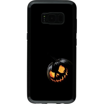 Coque Samsung Galaxy S8 - Hybrid Armor noir Halloween 2023 discreet pumpkin