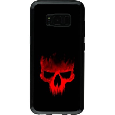 Coque Samsung Galaxy S8 - Hybrid Armor noir Halloween 2023 scary skull