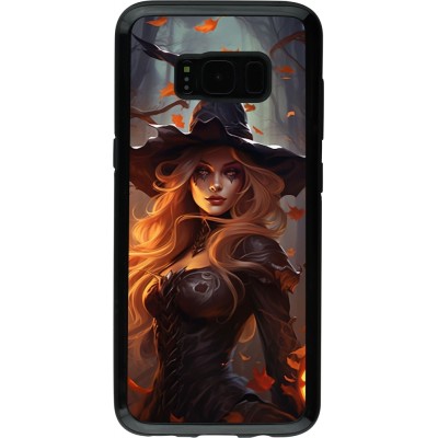 Coque Samsung Galaxy S8 - Hybrid Armor noir Halloween 2024 sexy witch