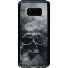 Coque Samsung Galaxy S8 - Hybrid Armor noir Halloween 2024 smoky skull