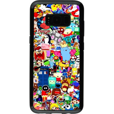 Coque Samsung Galaxy S8 - Hybrid Armor noir Mixed cartoons