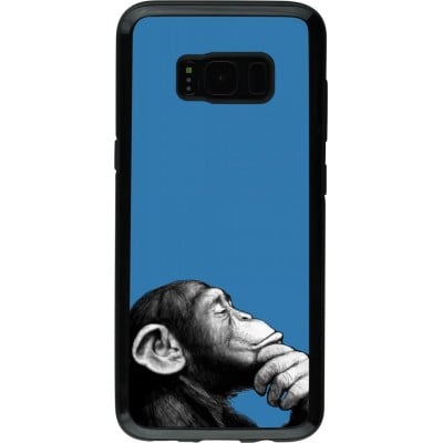 Coque Samsung Galaxy S8 - Hybrid Armor noir Monkey Pop Art