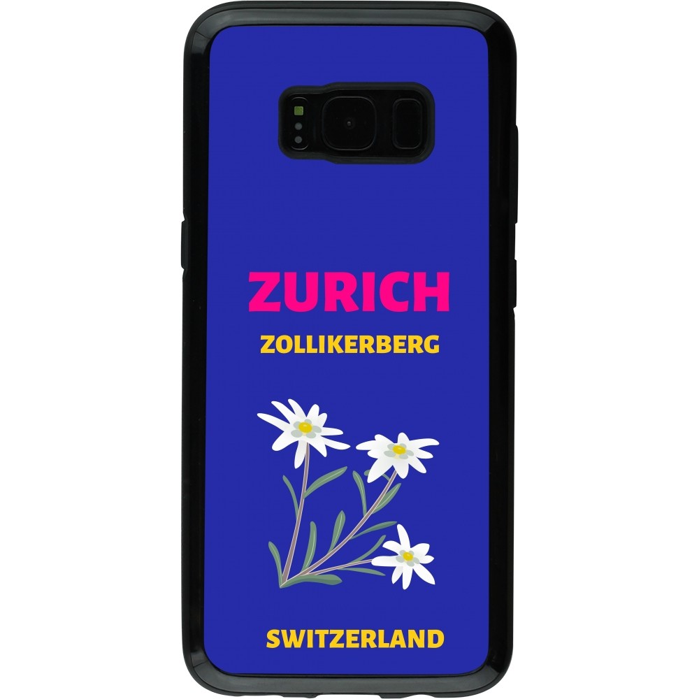 Coque Samsung Galaxy S8 - Hybrid Armor noir Pop Summer Destination Zurich