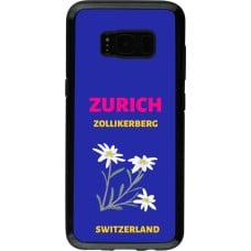 Coque Samsung Galaxy S8 - Hybrid Armor noir Pop Summer Destination Zurich