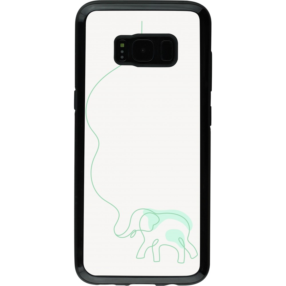 Coque Samsung Galaxy S8 - Hybrid Armor noir Spring 23 baby elephant