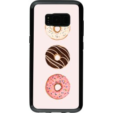 Coque Samsung Galaxy S8 - Hybrid Armor noir Spring 23 donuts