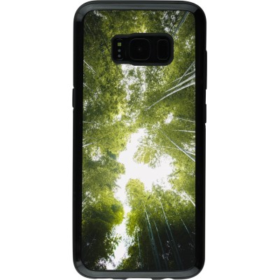 Coque Samsung Galaxy S8 - Hybrid Armor noir Spring 23 forest blue sky