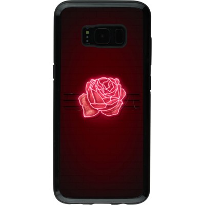 Coque Samsung Galaxy S8 - Hybrid Armor noir Spring 23 neon rose