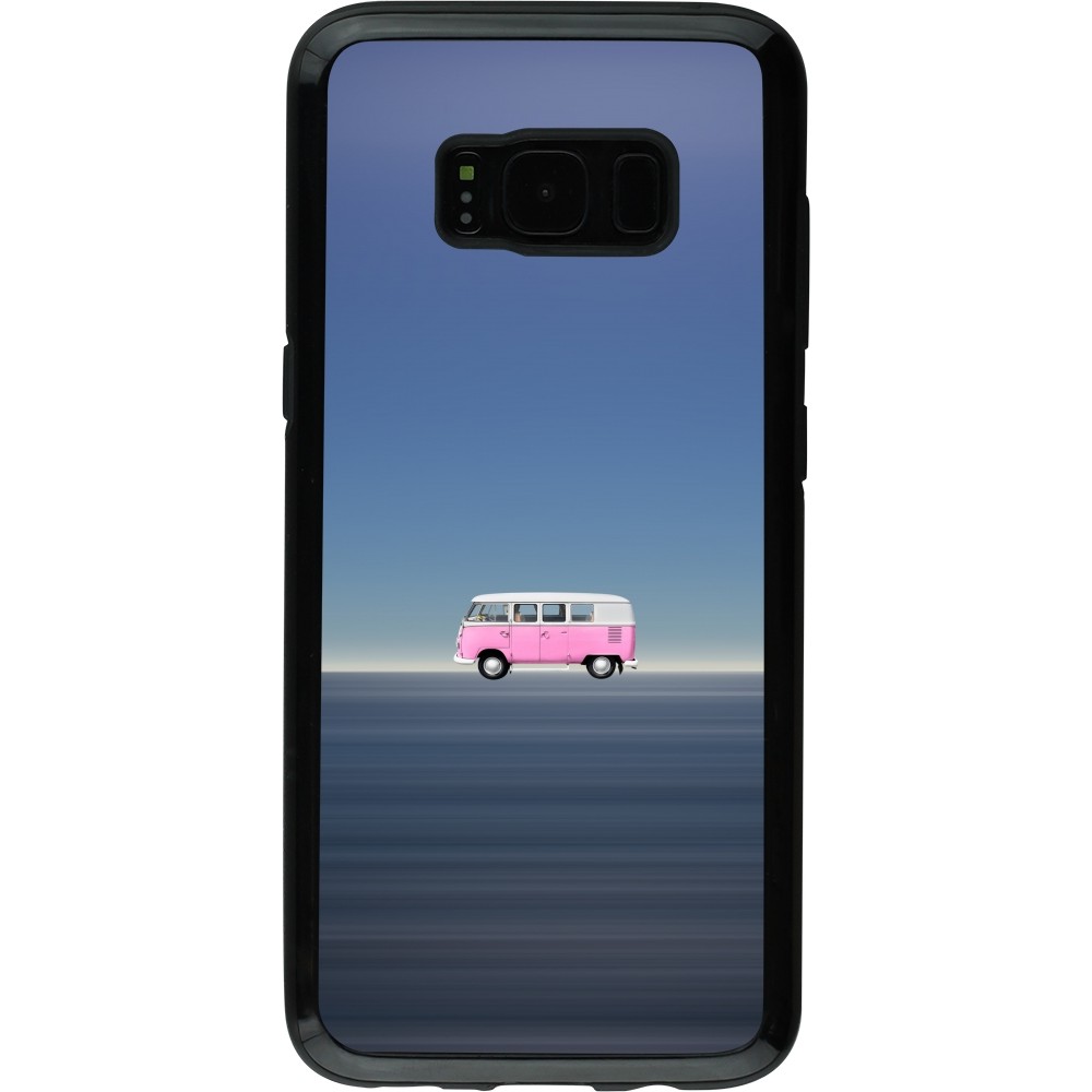 Coque Samsung Galaxy S8 - Hybrid Armor noir Spring 23 pink bus