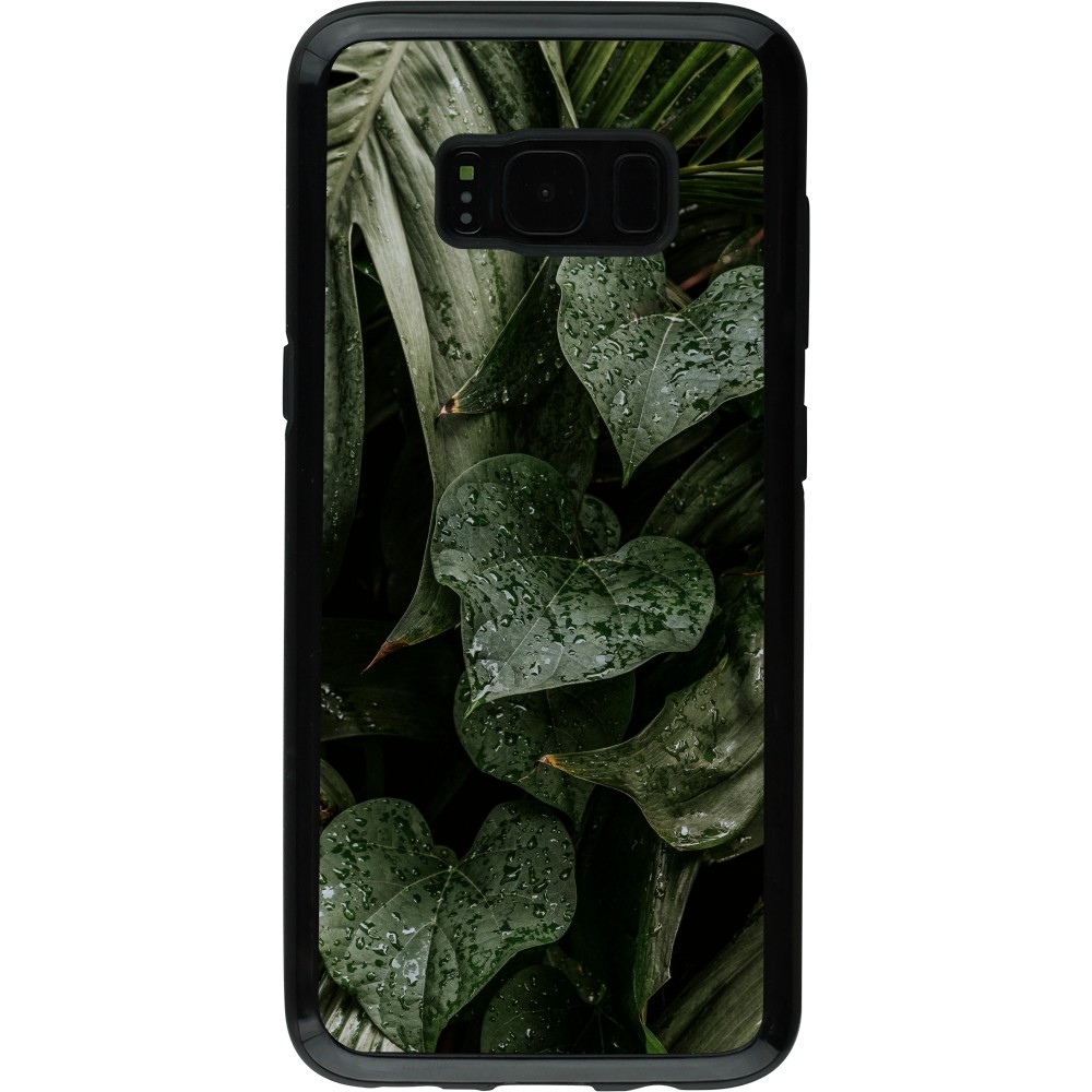 Coque Samsung Galaxy S8 - Hybrid Armor noir Spring 23 fresh plants