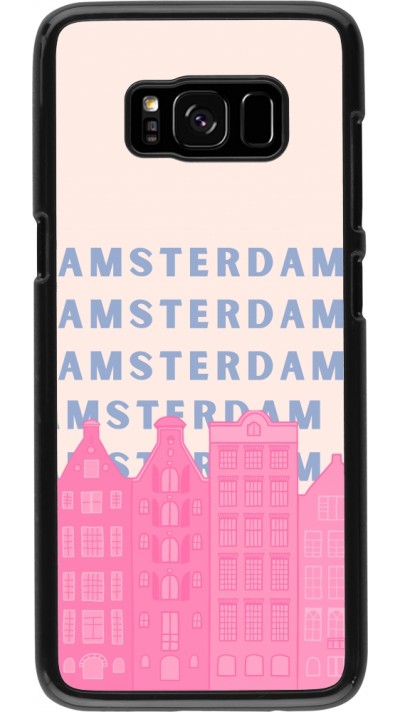 Coque Samsung Galaxy S8 - Amsterdam Pink Print