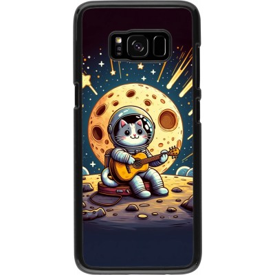 Coque Samsung Galaxy S8 - AstroCat RockLune