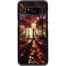 Samsung Galaxy S8 Case Hülle - Herbstlicher goldener Glanz