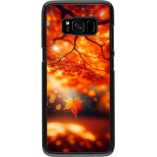 Samsung Galaxy S8 Case Hülle - Herbst Magisch Orange