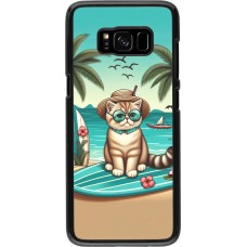 Coque Samsung Galaxy S8 - Chat Surf Style