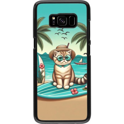 Coque Samsung Galaxy S8 - Chat Surf Style