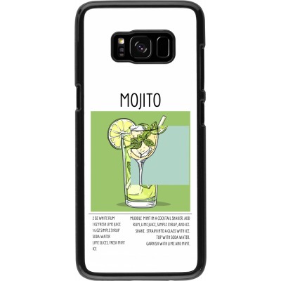 Coque Samsung Galaxy S8 - Cocktail recette Mojito