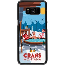 Samsung Galaxy S8 Case Hülle - Crans-Montana Mountain Jacuzzi