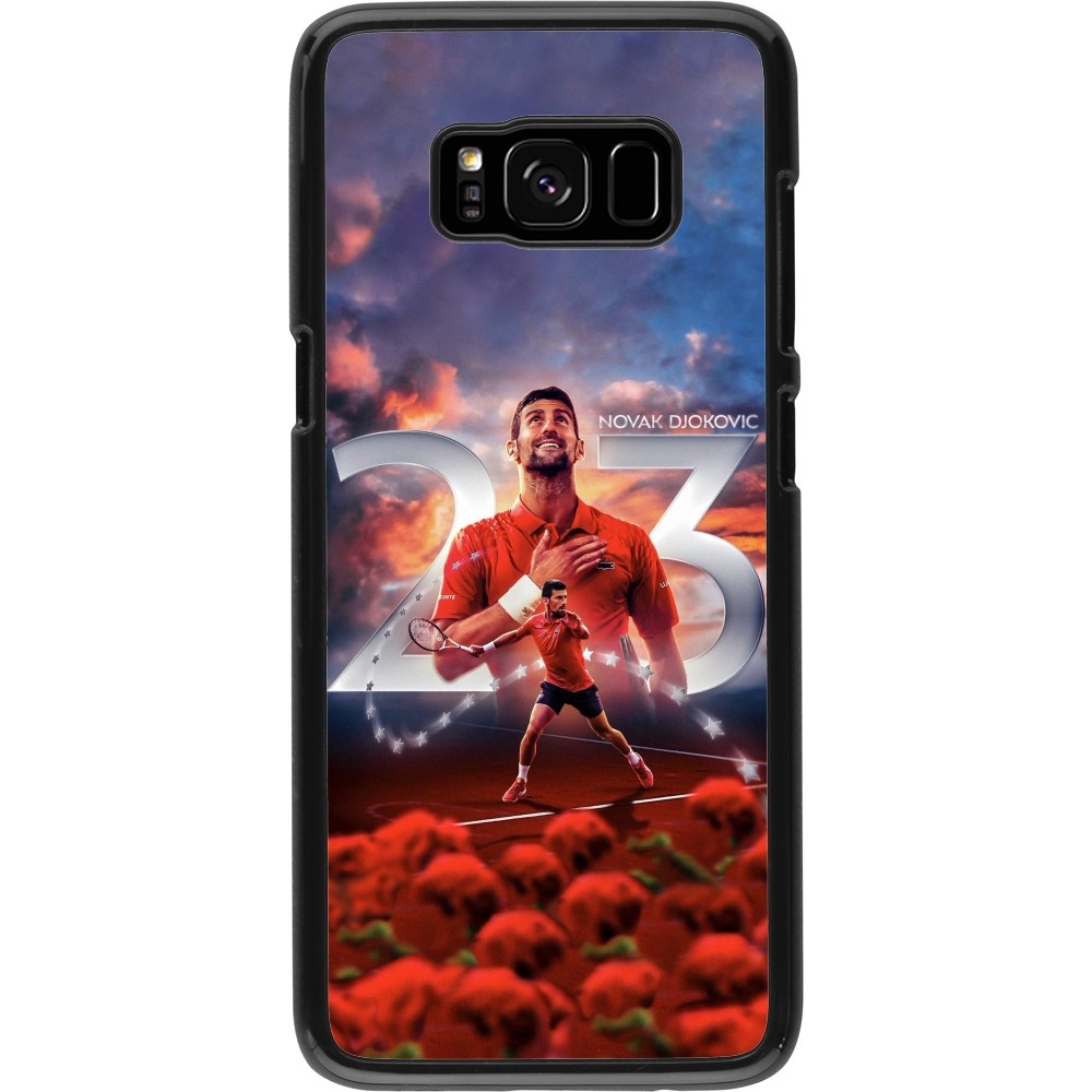 Samsung Galaxy S8 Case Hülle - Djokovic 23 Grand Slam