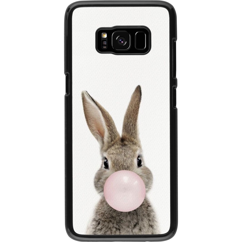 Samsung Galaxy S8 Case Hülle - Easter 2023 bubble gum bunny