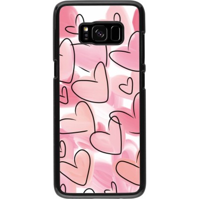 Coque Samsung Galaxy S8 - Easter 2023 pink hearts