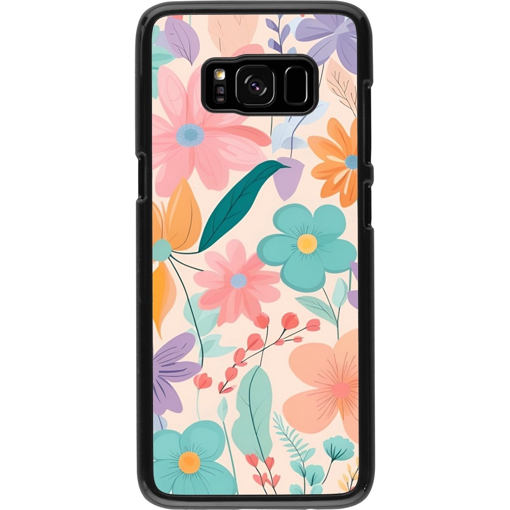 Samsung Galaxy S8 Case Hülle - Easter 2024 spring flowers