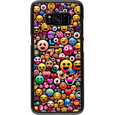 Coque Samsung Galaxy S8 - Emoji Mix Color