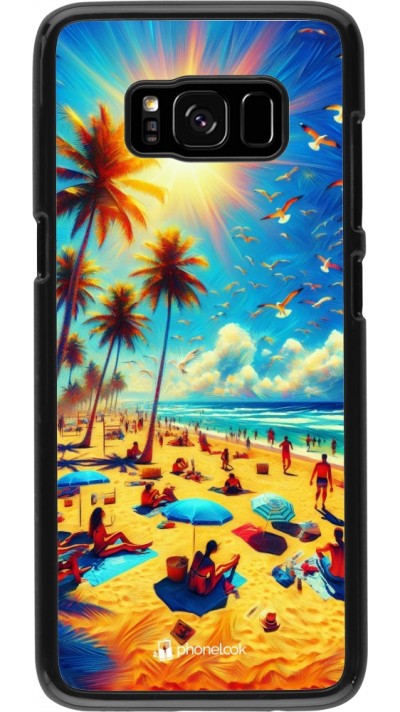 Coque Samsung Galaxy S8 - Été Paradis Paint