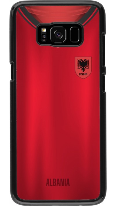 Samsung Galaxy S8 Case Hülle - Albanien personalisierbares Fussballtrikot