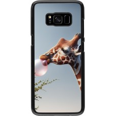 Coque Samsung Galaxy S8 - Girafe à bulle