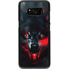 Samsung Galaxy S8 Case Hülle - Halloween 2024 mad werewolf