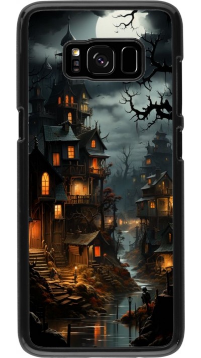 Coque Samsung Galaxy S8 - Halloween 2024 scary town