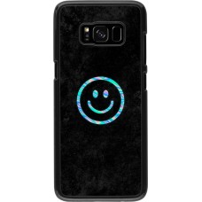 Samsung Galaxy S8 Case Hülle - Happy smiley irisirt