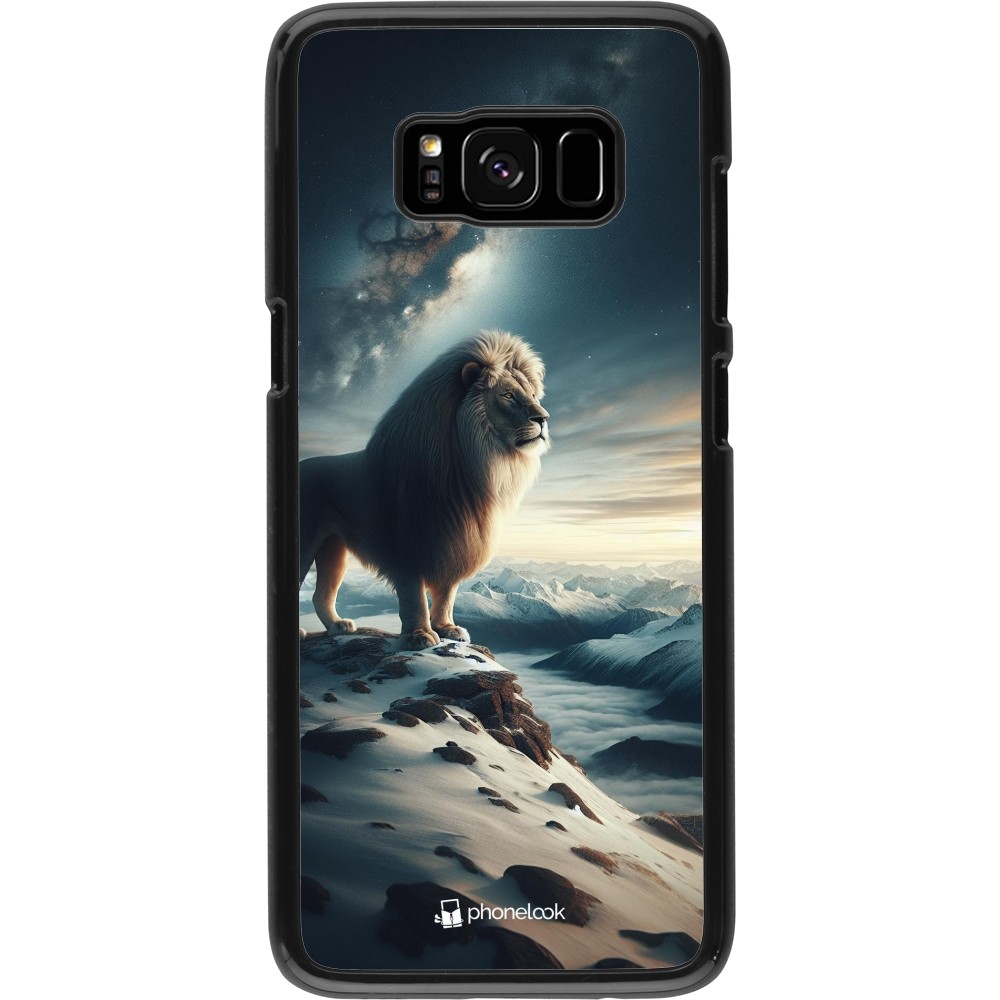 Samsung Galaxy S8 Case Hülle - Der weisse Loewe