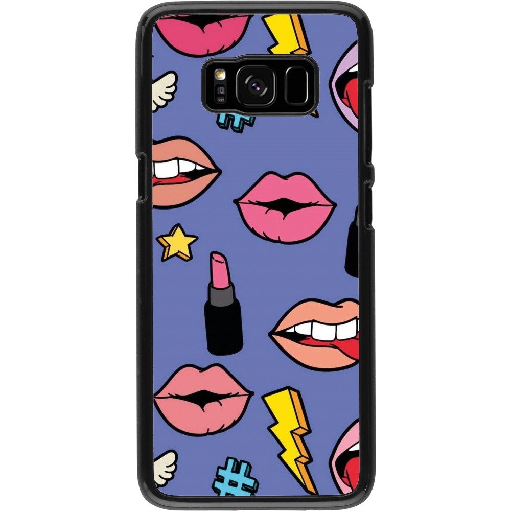 Samsung Galaxy S8 Case Hülle - Lips and lipgloss