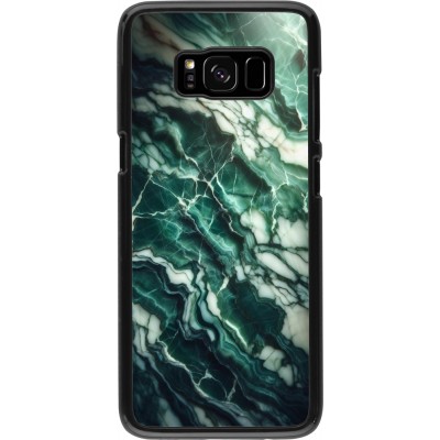 Coque Samsung Galaxy S8 - Marbre vert majestueux