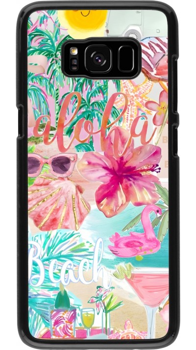 Coque Samsung Galaxy S8 - Preppy Collage Aloha