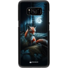 Coque Samsung Galaxy S8 - Renard lune forêt