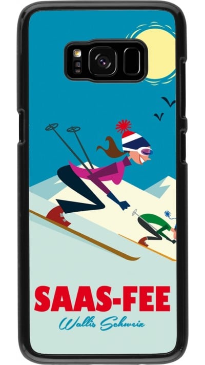 Coque Samsung Galaxy S8 - Saas-Fee Ski Downhill