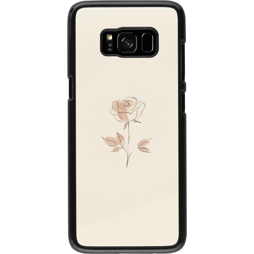 Coque Samsung Galaxy S8 - Sable Rose Minimaliste