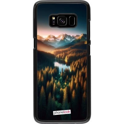 Coque Samsung Galaxy S8 - Sunset Forest Lake