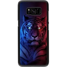 Coque Samsung Galaxy S8 - Tiger Blue Red