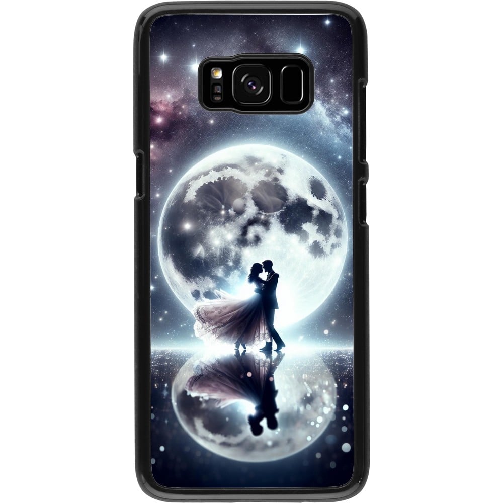 Coque Samsung Galaxy S8 - Valentine 2024 Love under the moon