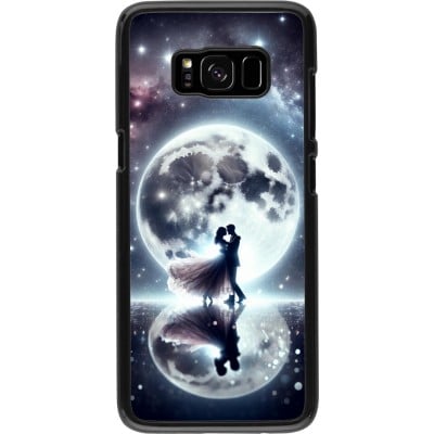 Coque Samsung Galaxy S8 - Valentine 2024 Love under the moon