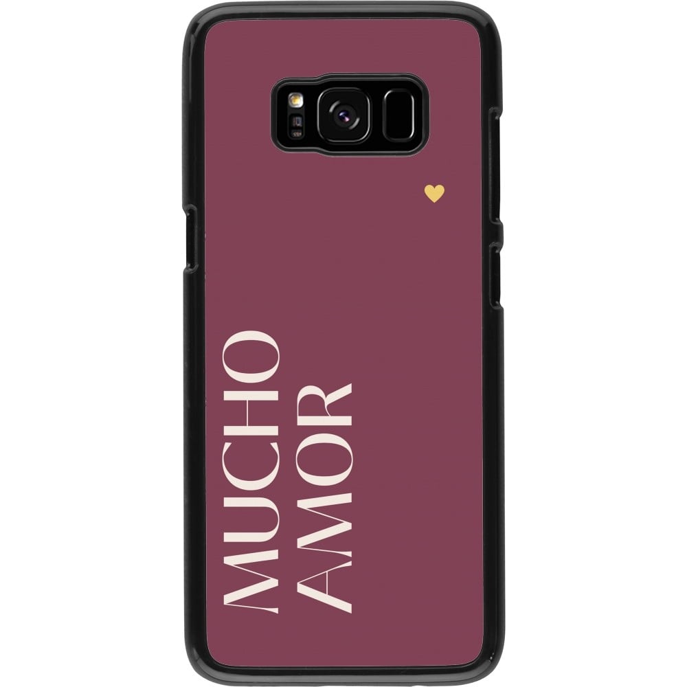 Coque Samsung Galaxy S8 - Valentine 2024 mucho amor rosado