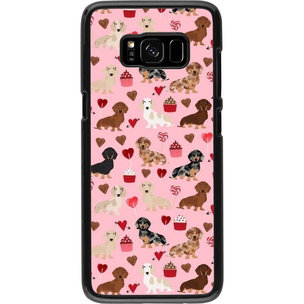 Coque Samsung Galaxy S8 - Valentine 2024 puppy love